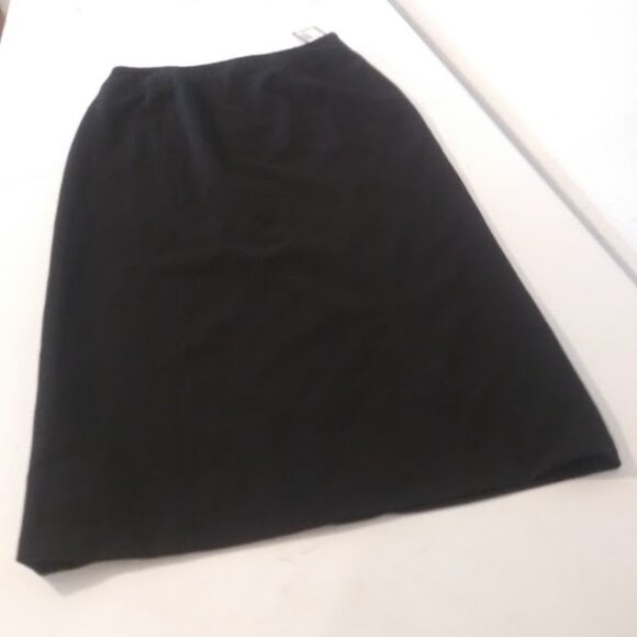 Investments Petites women's size 10 black pencil skirt - Picture 3 of 12
